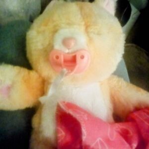 Little Live Pets Plush Kitten Toy with Pink Blanket & Pacifier